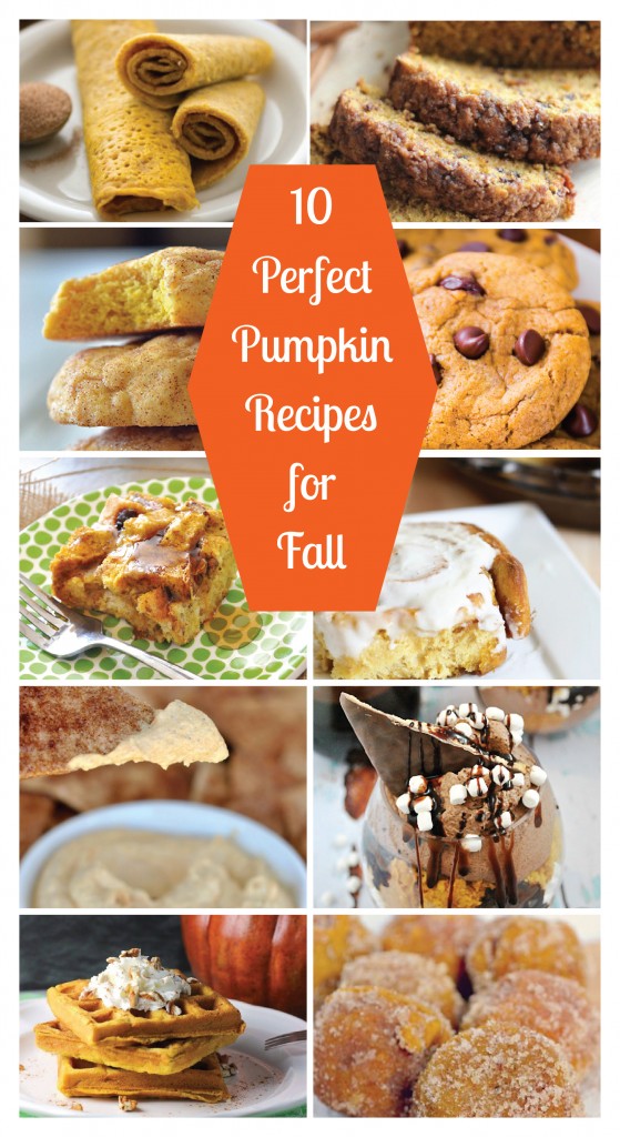 10 Perfect Pumpkin Recipes for Fall